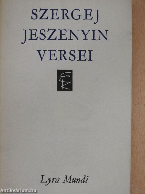 Szergej Jeszenyin versei