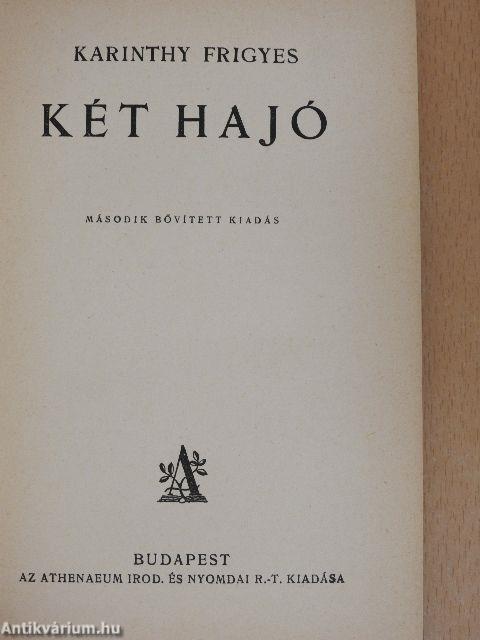 Két hajó