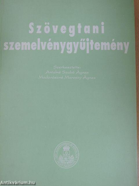 Szövegtani szemelvénygyűjtemény