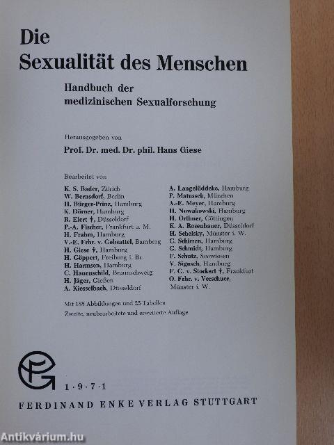 Die Sexualität des Menschen