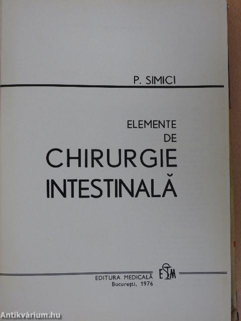 Elemente de Chirurgie Intestinala