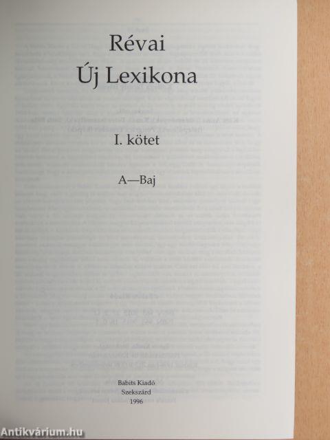 Révai új lexikona 1-19./Magyarország a XX. században I-V.