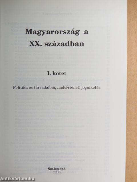 Révai új lexikona 1-19./Magyarország a XX. században I-V.