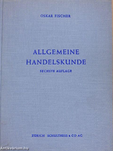 Allgemeine Handelskunde