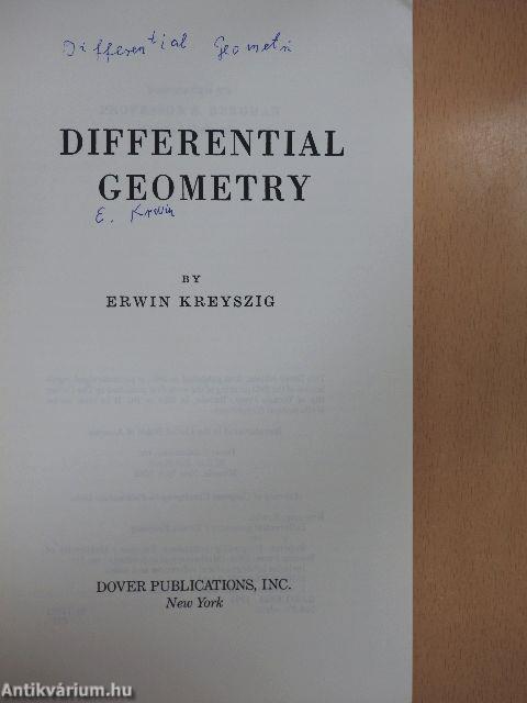 Differential Geometry