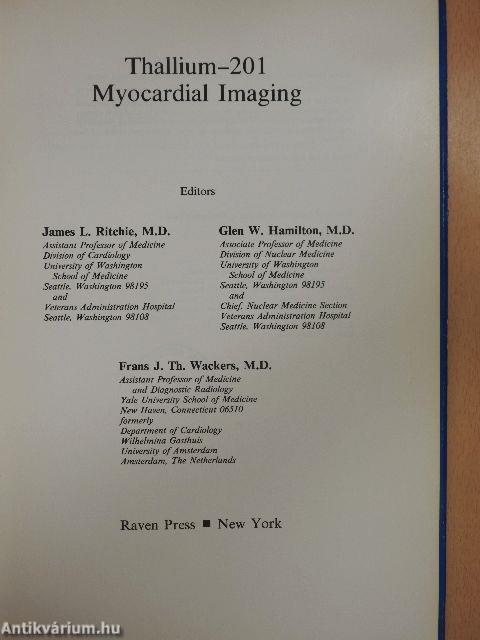 Thallium-201 Myocardial Imaging