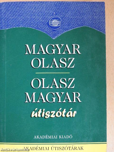 Magyar-olasz/olasz-magyar útiszótár