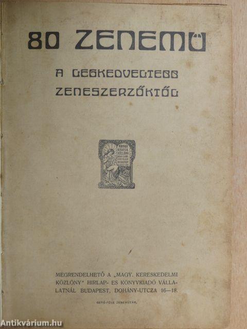 80 zenemű a legkedveltebb zeneszerzőktől