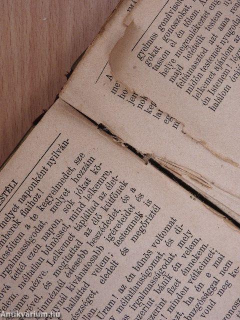 Közönséges isteni tiszteletre rendelt énekes könyv (rossz állapotú)