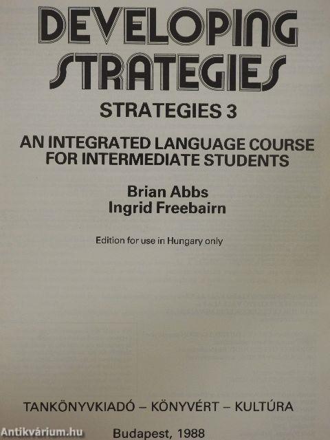 Developing Strategies - Students' Book