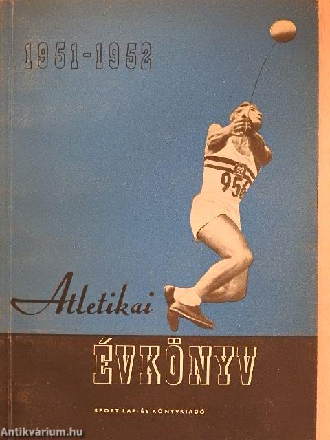 Atletikai évkönyv 1951-1952