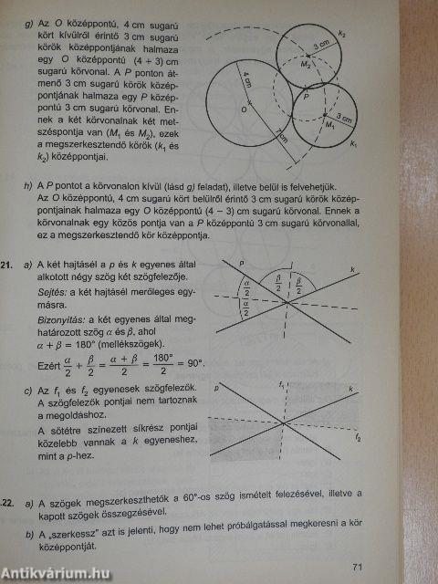 Matematika 8. feladatainak megoldása