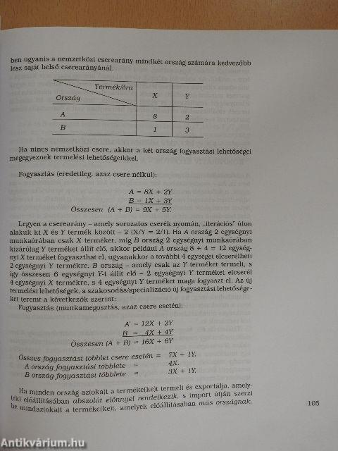 A nemzetközi gazdaságtan és a világgazdaságtan alapjai