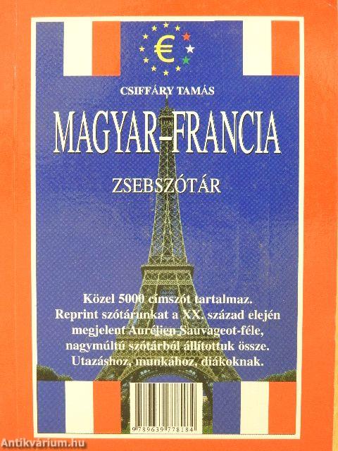 Francia-magyar, magyar-francia zsebszótár