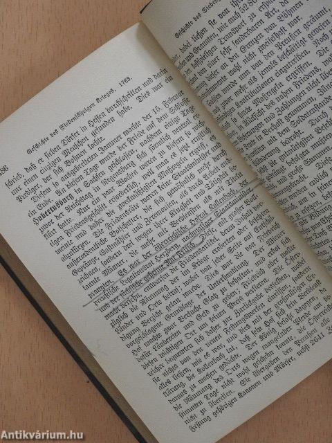 Geschichte des siebenjährigen Krieges in Deutschland (gótbetűs)