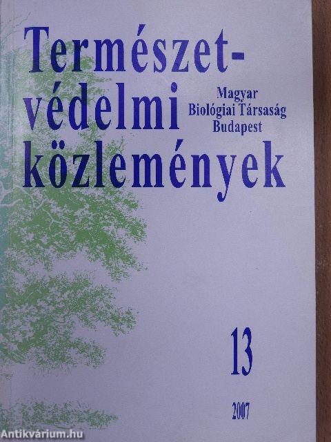 Természetvédelmi Közlemények 2007/13.