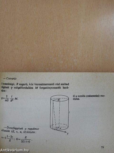 Fizikai képletgyűjtemény