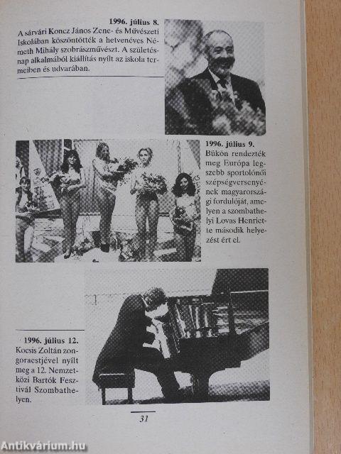 Vasi kalendárium 1998