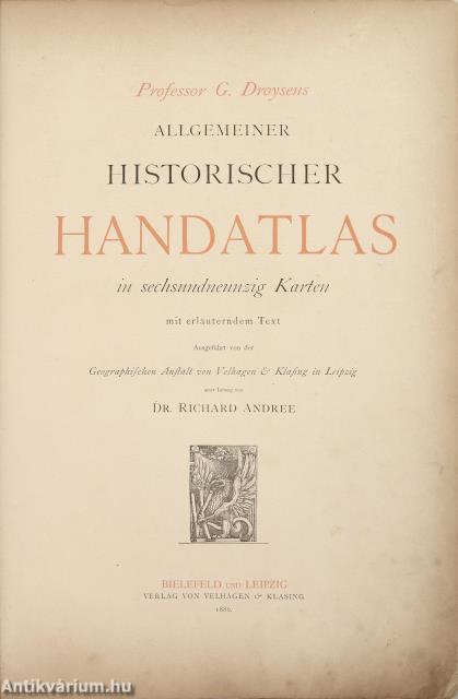 Allgemeiner Historischer Handatlas