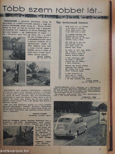 Autó-Motor 1961-1962. (vegyes számok) (28 db)