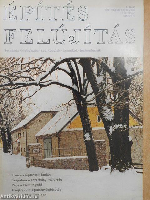 Építés, felújítás 1996. november-december