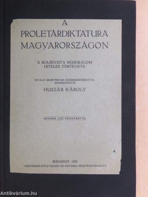 A proletárdiktatura Magyarországon