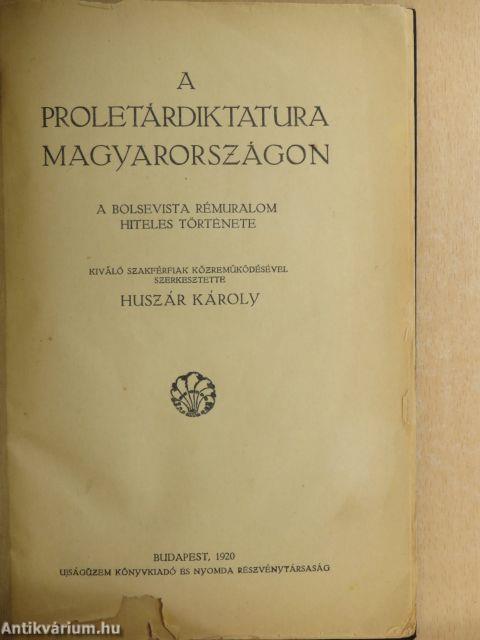 A proletárdiktatura Magyarországon