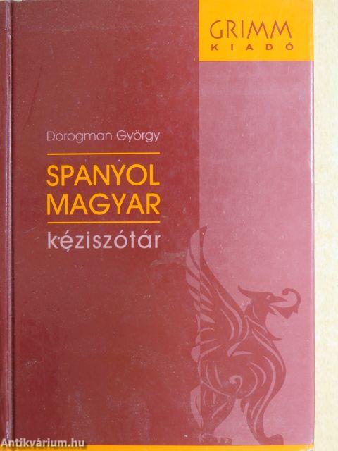 Spanyol-magyar kéziszótár