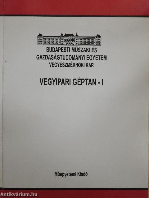 Vegyipari géptan I. 