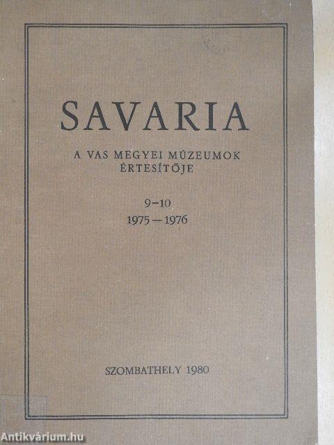 Savaria 9-10.