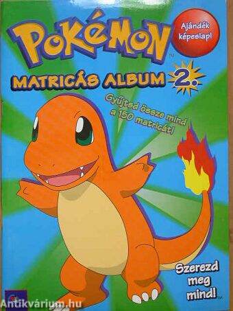 Pokémon matricás album 2.