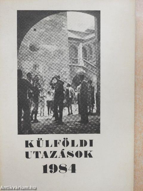 Külföldi utazások 1984