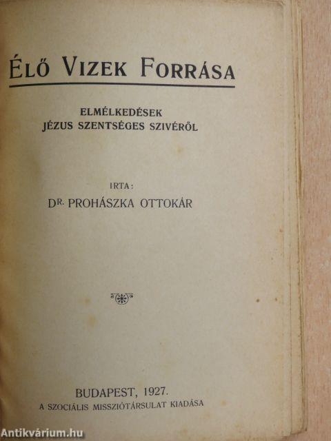 Élő vizek forrása