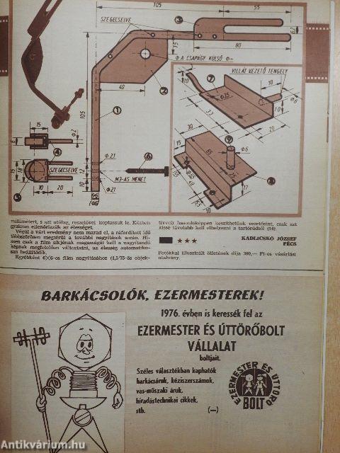 Ezermester 1976. (nem teljes évfolyam)