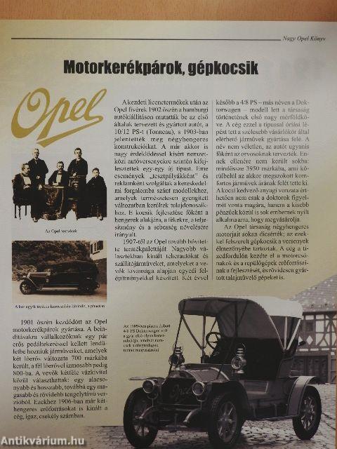 Nagy Opel Könyv