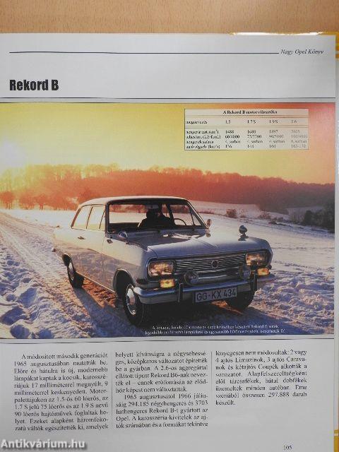 Nagy Opel Könyv