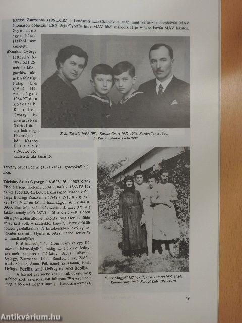 A hódmezővásárhelyi Tárkány Szücs-nemzetség monográfiája