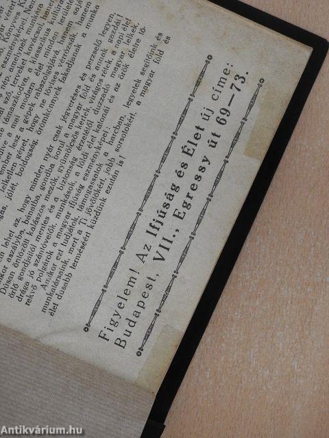 Ifjúság és Élet 1935. szeptember 20.-1936. június 5.