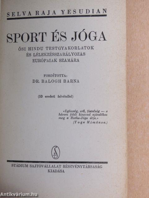 Sport és jóga