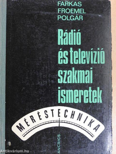 Rádió és televízió szakmai ismeretek