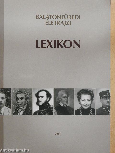 Balatonfüredi életrajzi lexikon