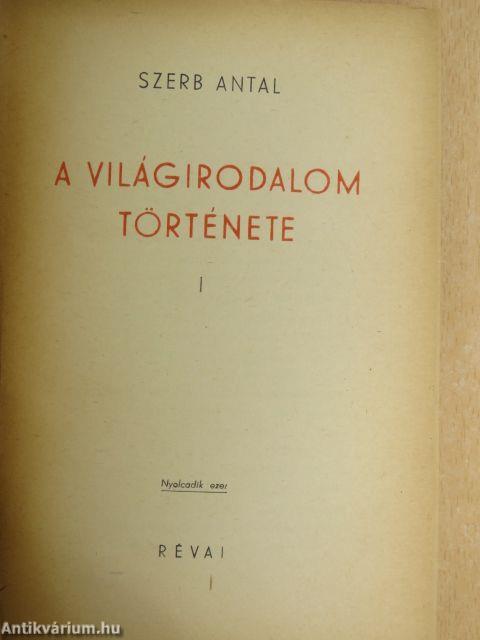 A világirodalom története I-III.