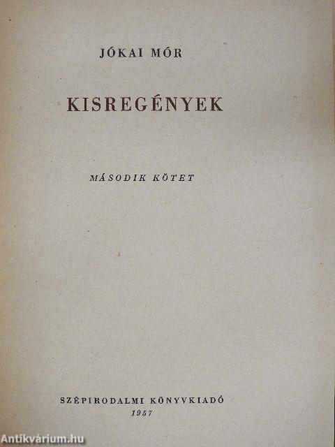 Kisregények II.