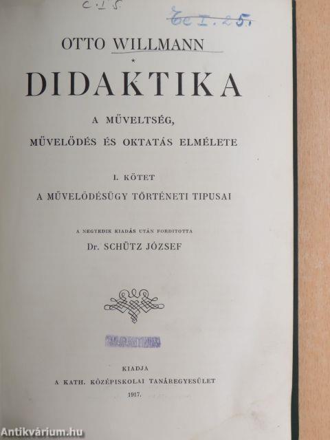 Didaktika I.