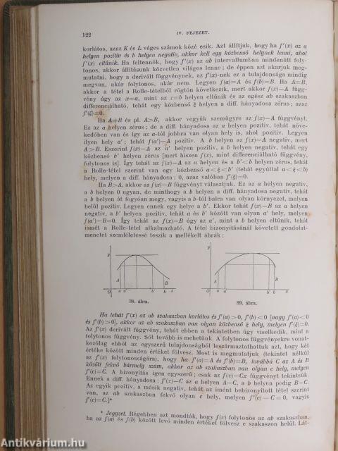 Differenciál- és integrálszámítás I.