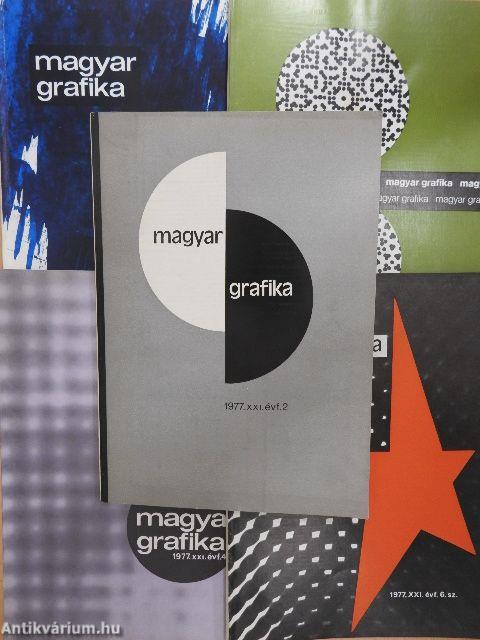 Magyar Grafika 1977. (nem teljes évfolyam)