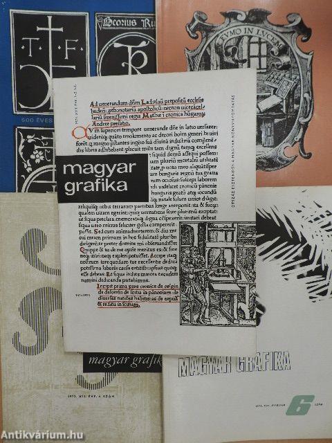 Magyar Grafika 1973/1-6.