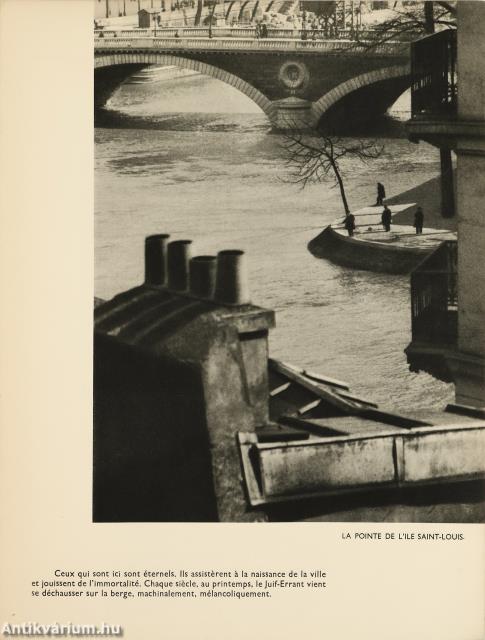 Paris vu par André Kertész Texte de Pierre Mac-Orlan