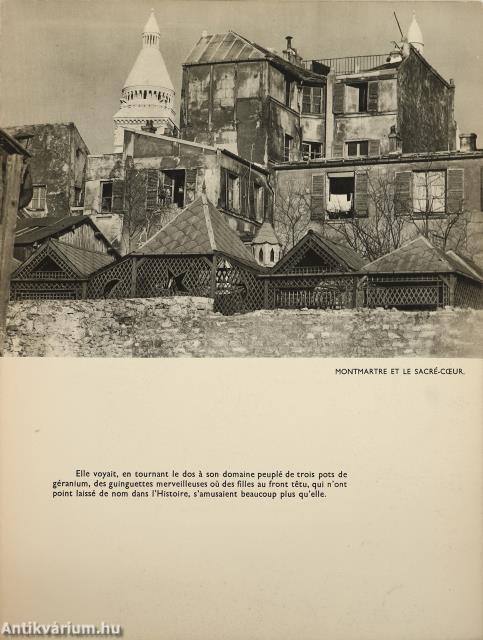 Paris vu par André Kertész Texte de Pierre Mac-Orlan