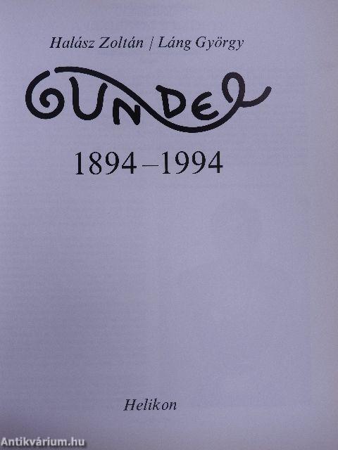 Gundel 1894-1994